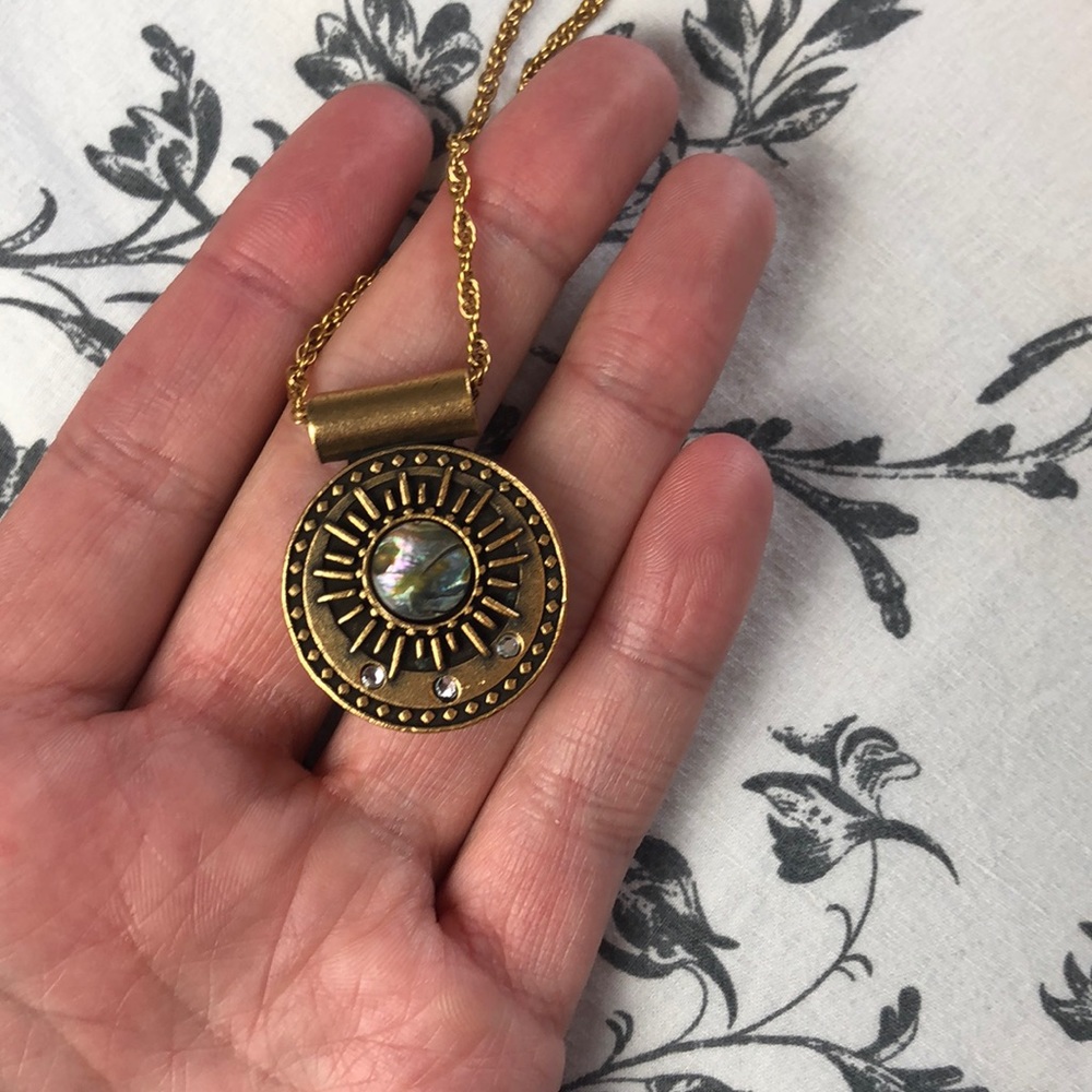 Gold Alex and Ani Necklace